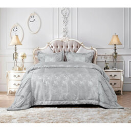Microfiber / Polyester Bedspread with Pillow Shams Included
