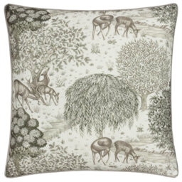 The Brook Indoor / Outdoor Floral Square Cushion