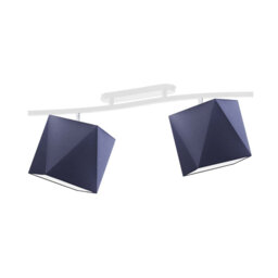 Muro Fabric Semi Flush Mount