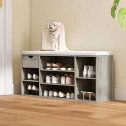10 Pair Shoe Storage Bench