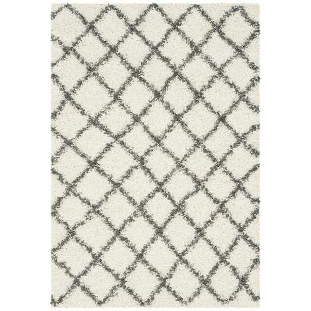 Caro Hooked Ivory Rug