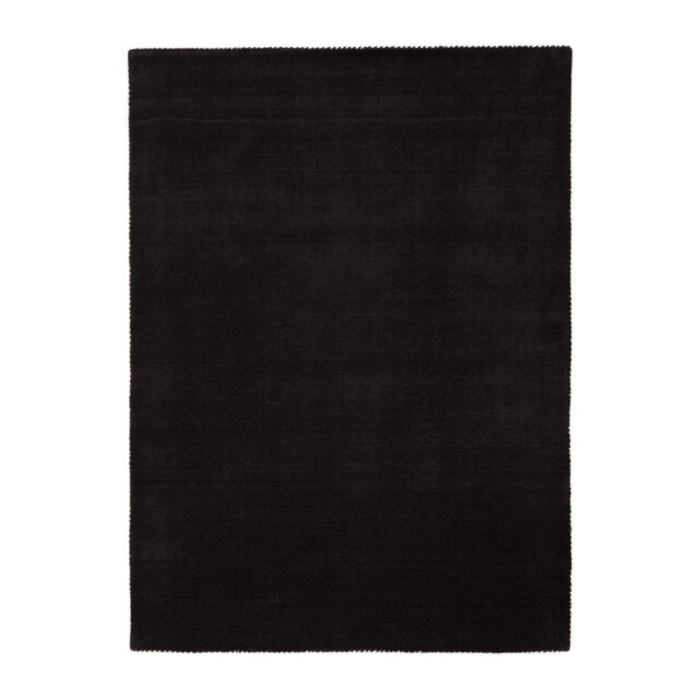 Solid Colour Wool Hand Woven Area Rug