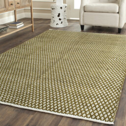 Mckenna Hand-Woven Olive Area Rug