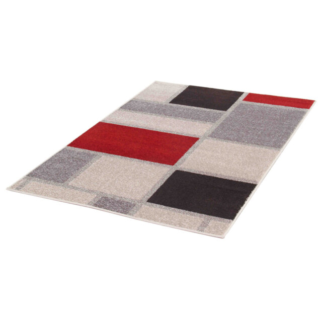 Casa H Grey/Red Rug