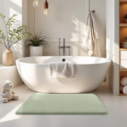 40×60cm Memory Foam Absorbent Non-Slip Washable Bath Mat