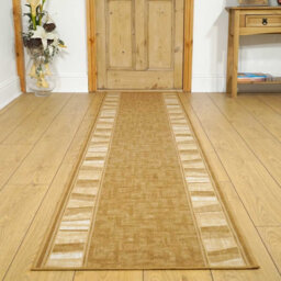 Turgay Alba Looped/Hooked Brown/Beige Rug