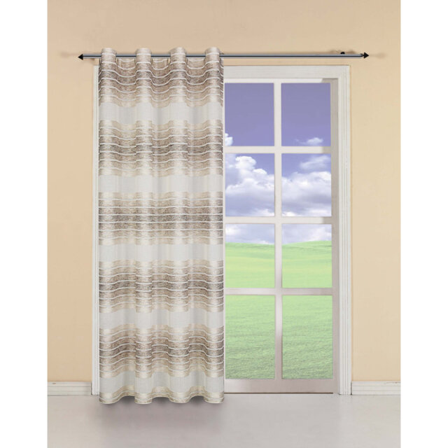 Wheelersburg Voile Panel Eyelet Sheer Curtain