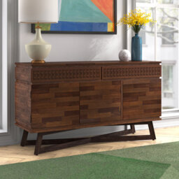 Cassilyn 140cm Solid Wood Sideboard