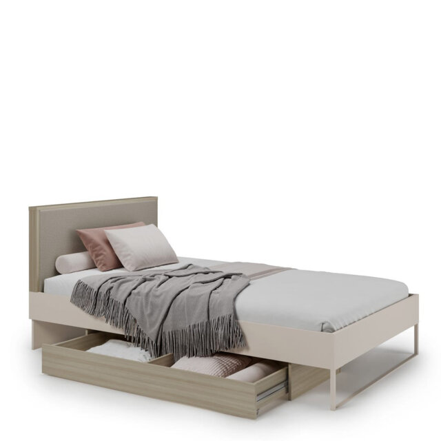 Charlie CH-25 Ottoman Bed EU Small Double - Compact Lift-Up Storage for Smaller Spaces