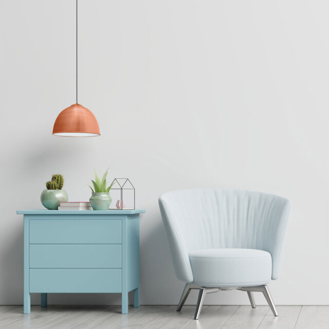 25cm H Metal Bowl Lamp Shade ( Clip On )