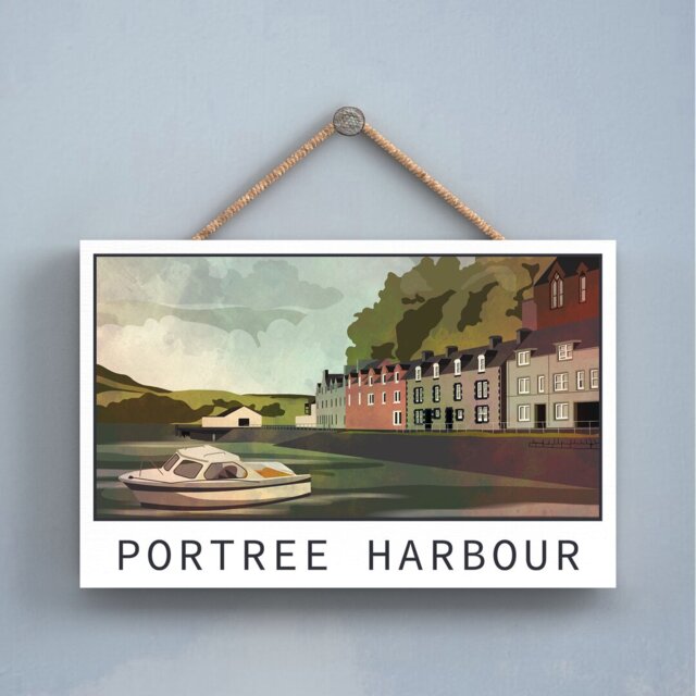 Scotland Portree Harbour Wall DÃ©cor