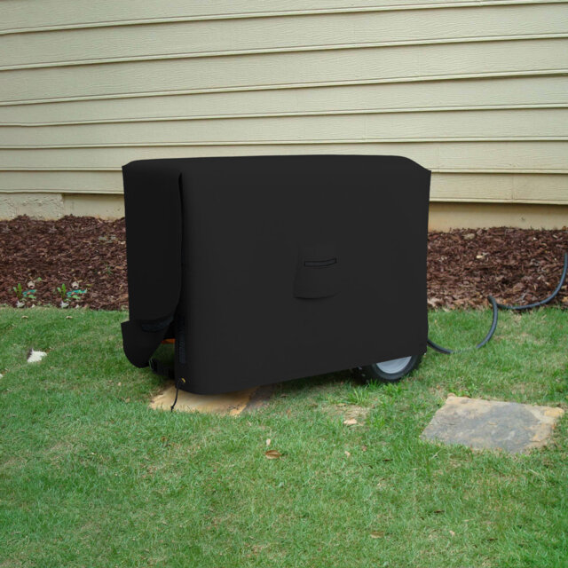 Heavy Duty Waterproof Generator Cover, All Weather Protection Universal Portable Generator Cover