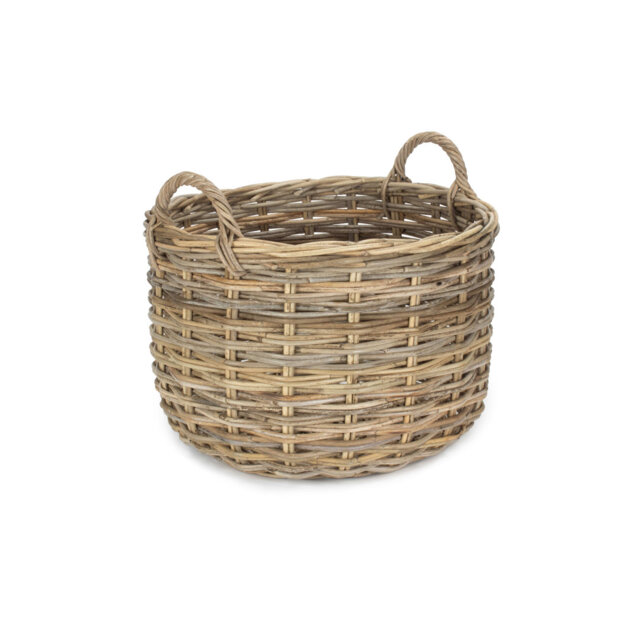 Wicker Rattan Log Storage Basket