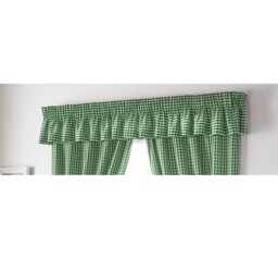 Rosas Gingham Curtain Pelmet
