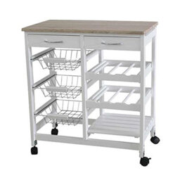 Wood Kitchen Cart