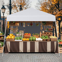 300 X 300 Cm Pop Up Canopy Tent Blue Foldable Outdoor Patio Shelter Gazebo