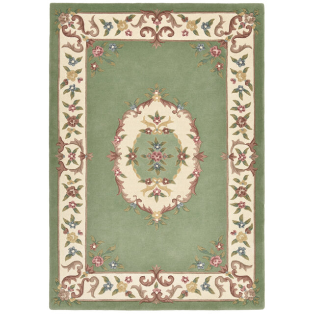 Bloomingville Floral Wool Hand Tufted Area Rug