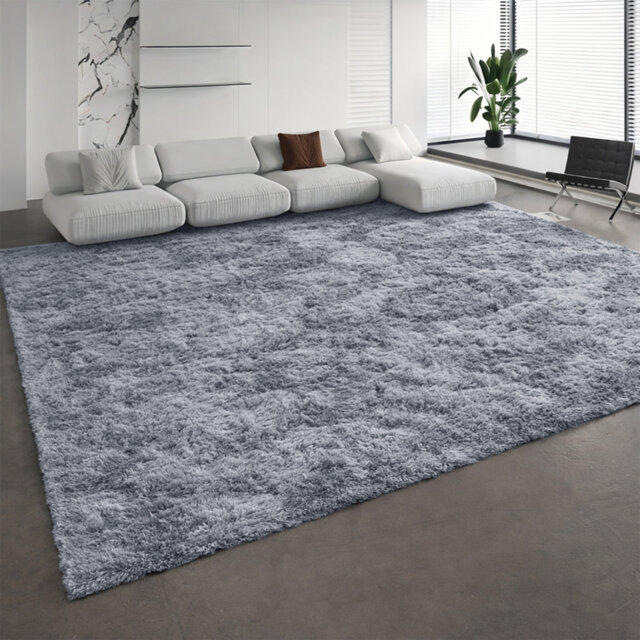 Soft Fluffy Indoor / Outdoor Living Room Large Area Rug