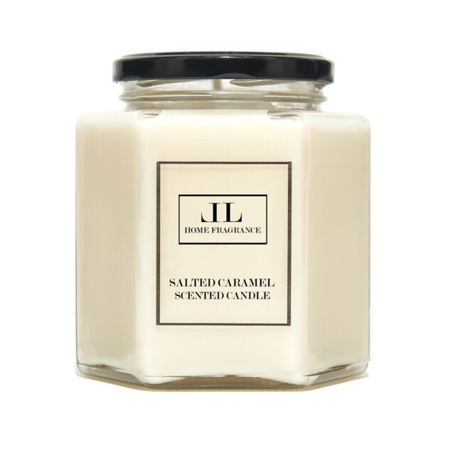 Salted Caramel Scented Jar Candle