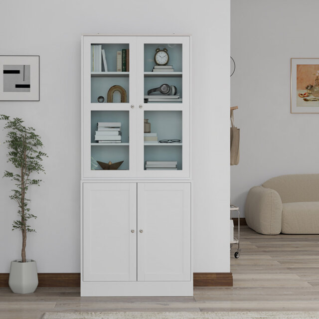 Birce 178.5cm H x 76cm W Cube Bookcase