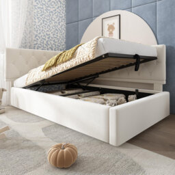 3ft Storage Bed Daybed Velvet