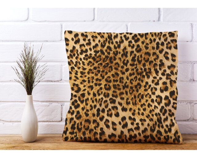 Sturdivant Wild Animal Animal Print Scatter Cushion with Filling