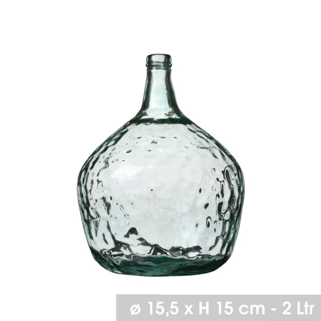 Lady Jeanne Recycled Glass Vases 8 Liters