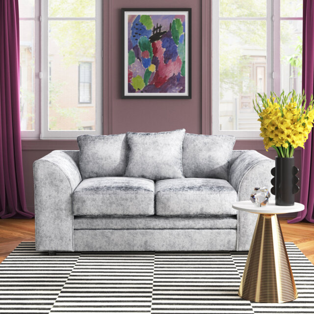 Romelia 2 Seater Velvet Loveseat