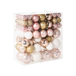 9cm Solid Colour Plastic / Acrylic Bauble