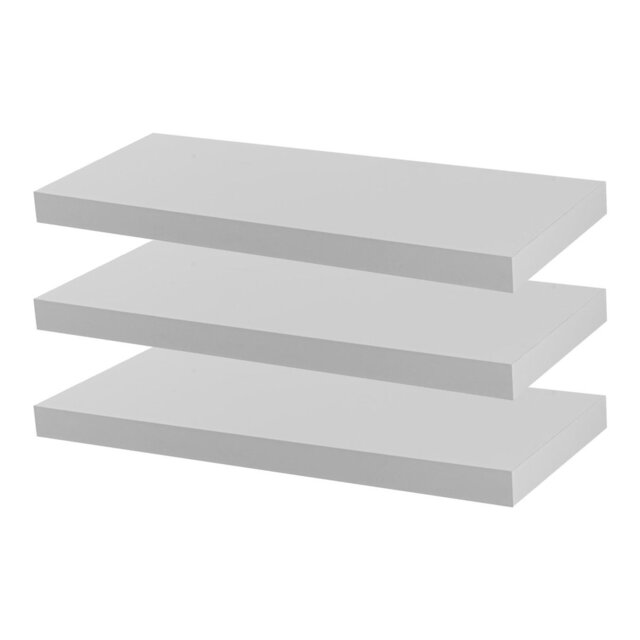 Harbour Housewares - Modern Floating Wall Shelves