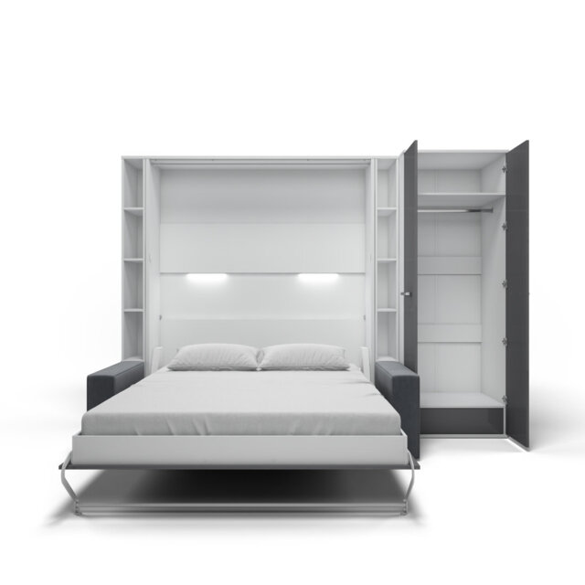 Chantale European Kingsize (160 x 200cm) Upholstered Bed