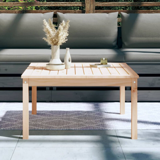 Jattin Square Pine Outdoor Coffee Table , 82.5cm cm W 82.5cm cm D