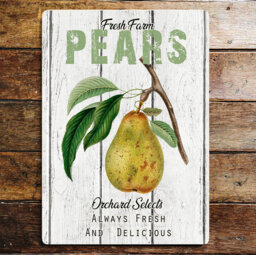 2183 Handmade Food & Beverage Wall Decor on Metal
