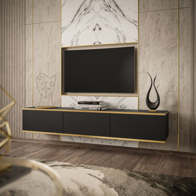 "Amierah Unfinished TV Stand for TVs up to 65"""