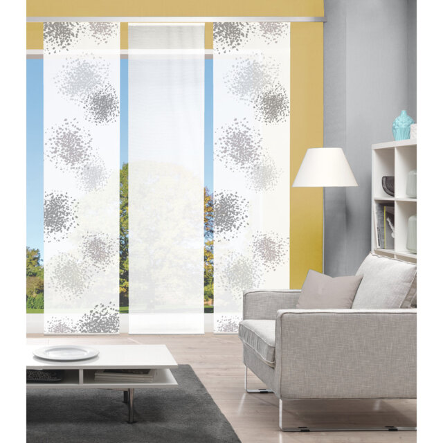 Peavy Semi Sheer Curtain Panel Pair