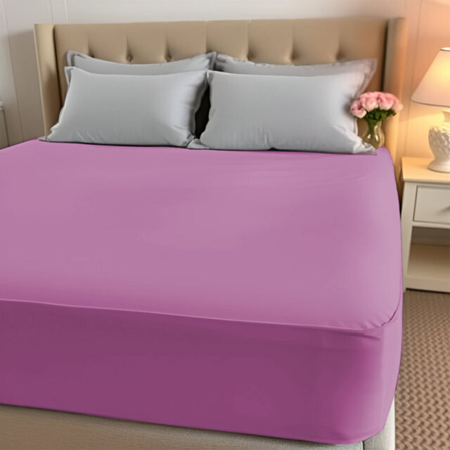 Paul's Microfibre Super Soft Brushed Deep Fitted Bed Sheet