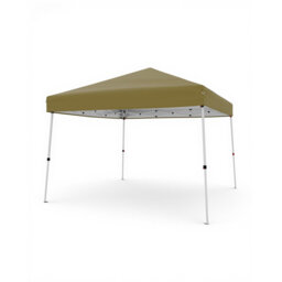 10'x10' Slant Leg Pop Up Canopy Tent, Easy Setup Portable Outdoor Patio Gazebo Shelter with 8'x8' Shade Cover & Carry Bag, Instant Folding Canopy for