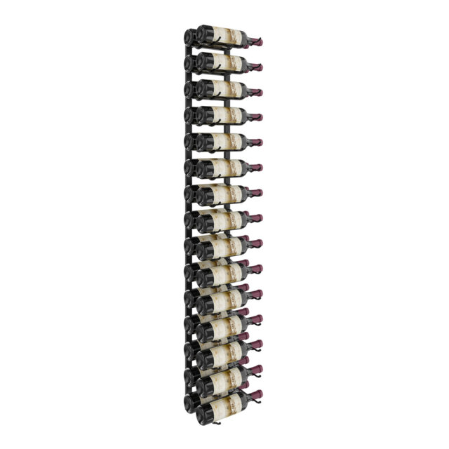 30 Bottle Wall Mounted Wine Bottle Rack