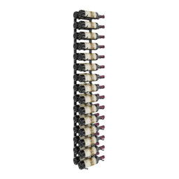 30 Bottle Wall Mounted Wine Bottle Rack