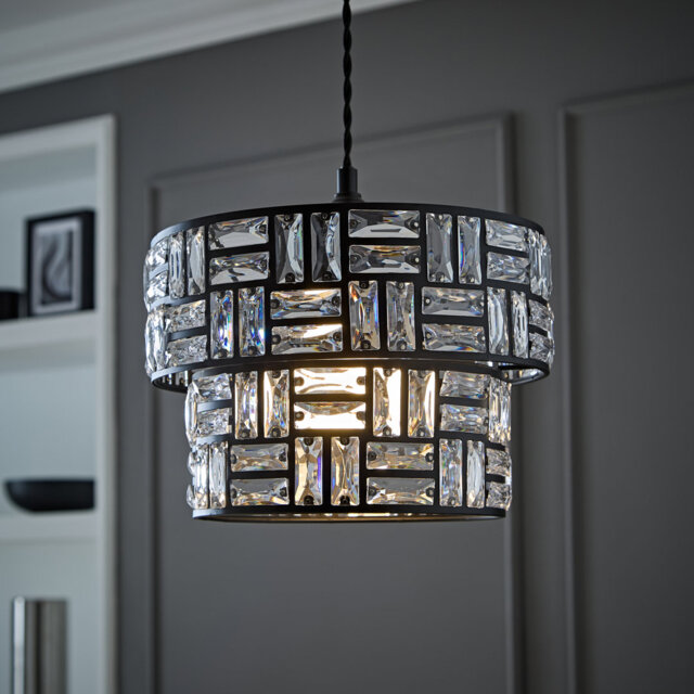 19.5cm H Metal Empire Lamp Shade ( Slip-On )