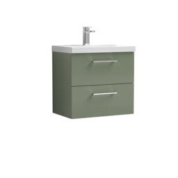Arno 610mm Single Bathroom Vanity with Integrated Vitreous China Basin