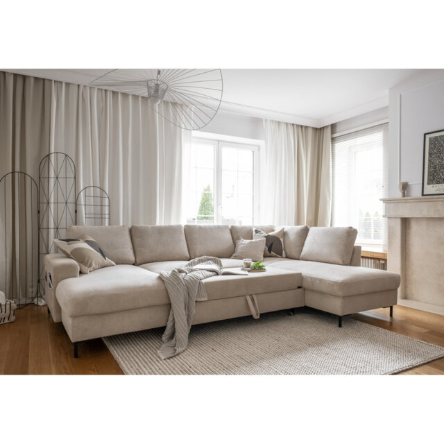 Lofty Lilly 8 seater Corner Sofa Bed