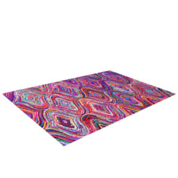 Chindi Handmade Tufted Wool Multicolor Rug