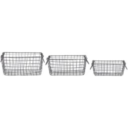 Small Rectangle Wire Baskets