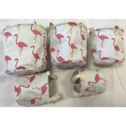 Bay Isle Home Fabric Decorative Basket