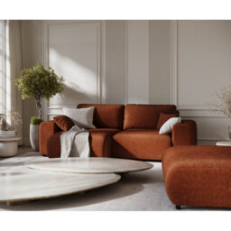 Corner Sofa with square arms
