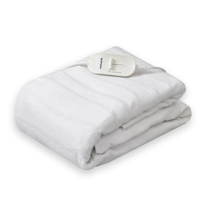 Dimplex DXUBS Machine Washable Heated Under Blanket With Extra Foot Warmth - Single - White
