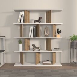 Liley-Rose 141cm H x 120cm W Standard Bookcase