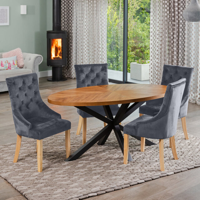 Soderquist 4 - Person Dining Set