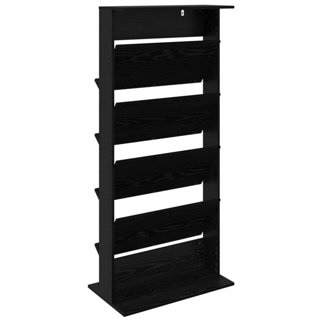 Wood Free Standing Magazine Rack
